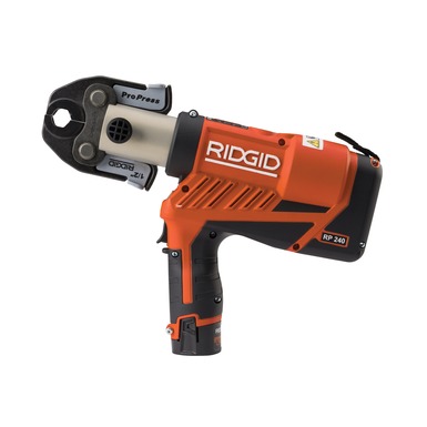 RP 240 PROPRESS KIT 1/2-1-1/4 Compact Press Tool Kit with 1/2" to 1 1/4" ProPress Jaws, 12V Li-ion Battery - Image 12