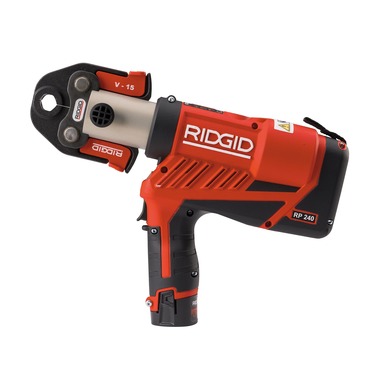 RP 240 PROPRESS KIT 1/2-1-1/4 Compact Press Tool Kit with 1/2" to 1 1/4" ProPress Jaws, 12V Li-ion Battery - Image 15