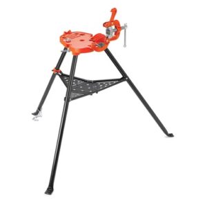Portable TRISTAND Yoke Vise, 1/8 in. to 2 1/2 in. Pipe Capacity