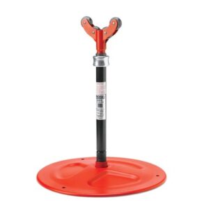 ADJUSTABLE PIPE SUPPORT 6" 2500 LB CAPACITY, 23" - 33"