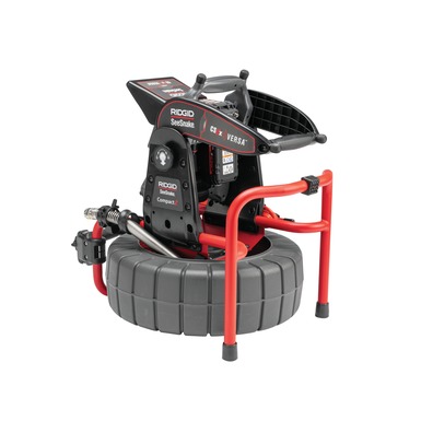 SeeSnake Compact2 System with 25mm Self-Leveling Camera Reel and CS6x VERSA Digital Monitor