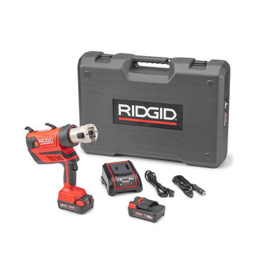 RP 350 KIT Battery-Powered Pistol-Grip Press Tool Kit with Bluetooth Connectivity, 18V Li-ion Battery (No Jaws)