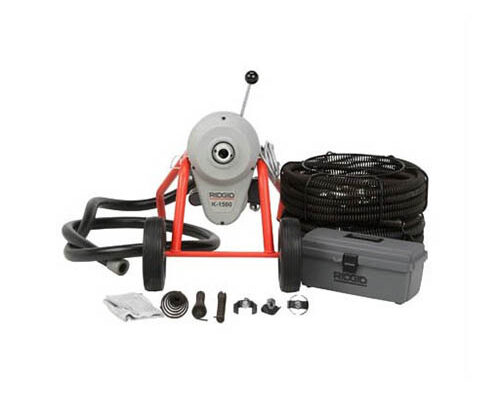 K-1500B w/C-11 Sectional Drain Cleaning Machine for 2 in. to 8 in.